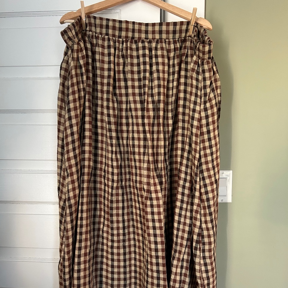 Pyne & Smith Bramley Check Skirt
